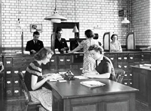 Clerks Gallery: Medical Fund Society Offices, c.1930