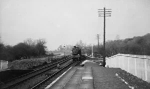 Midgham Station Collection: Midgham Station, looking west, 16th April 1956