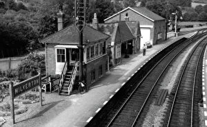 Images Dated 3rd June 2013: Milverton Station, Somerset, c.1950s