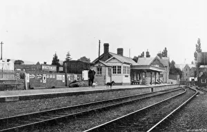 Shropshire Collection: Minsterley Station, Shropshire