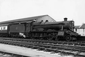 4 6 0 Gallery: Modified Hall class, 4-6-0, No. 7903 Foremarke Hall at Bath Spa, 1960s