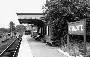 Somerset Collection: Montacute Station, Somerset, 1962