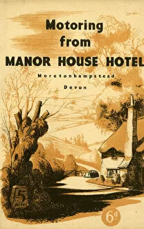 Images Dated 18th December 2017: Motoring from Manor House Hotel, 1947