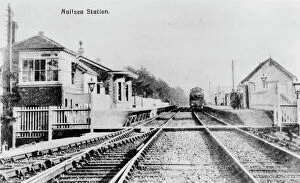 1900s Collection: Nailsea and Backwell Station, Somerset, c.1900