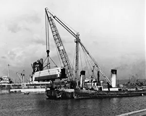 Dock Gallery: Newport Alexandra Docks, c1940s