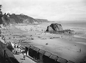 Wales Collection: North Beach, Tenby, 1936