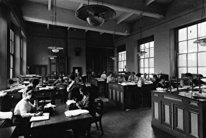 Office Staff at Paddington Station, c. 1920s