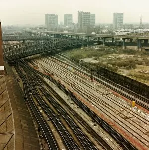 1990s Gallery: Paddington Station Approach, 1992