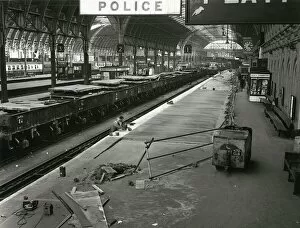 1967 Gallery: Paddington Station, Platform 1 Reconstruction, 1967