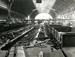1960s Gallery: Paddington Station, Platforms 4 & 5 Reconstruction, 1967