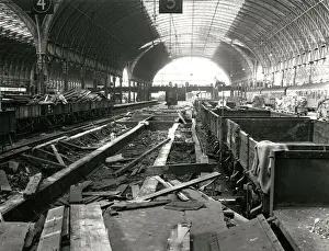 1960s Prints: Paddington Station, Platforms 4 & 5 Reconstruction, 1967