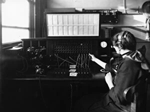 1900s Collection: Paddington Telephone Exchange, London, 1906