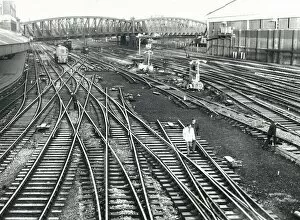 Images Dated 27th June 2022: Paddington Track Renewal, 1967