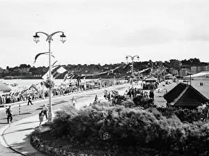 Seaside Gallery: Paignton Promenade, Devon, Summer 1950