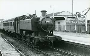 1950s Gallery: Pannier Tank 8460, at Honeybourne Junction