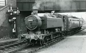 1950s Collection: Pannier Tank 8491, at Honeybourne Junction