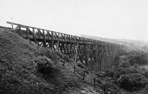Timber Viaducts Gallery: Penwithers Viaduct, 1920