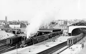 Cornwall Gallery: Penzance Station, Cornwall, 1951