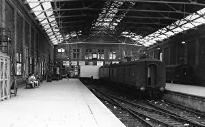 Passengers Gallery: Penzance Station, Cornwall, c.1960
