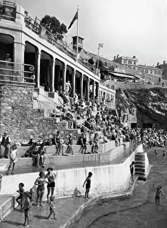 Plymouth Collection: Plymouth Tinside Lido, c.1935
