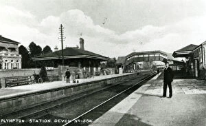 Devon Gallery: Plympton Station, Devon, c.1920