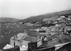 Cornish Gallery: Polruan, Cornwall, May 1949