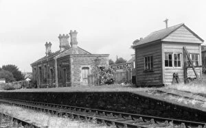 Wales Collection: Preteign Station, Wales, 1959