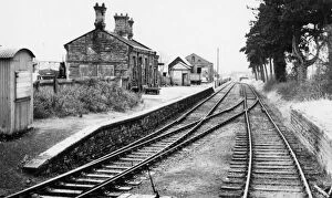 Presteign Station Gallery: Preteign Station, Wales, 1961