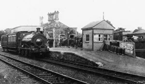 Presteign Station Gallery: Preteign Station, Wales, c.1910