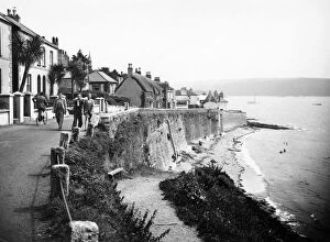 Promenade Gallery: The Promenade at St Mawes, Cornwall, September 1937