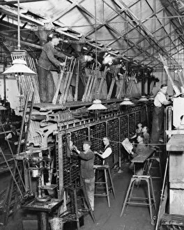 Railway Workers Gallery: Reading Signal Works, September 1936