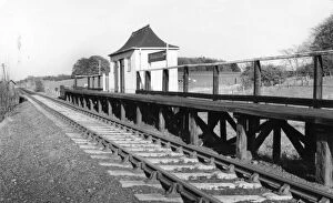 Halt Collection: Rodmarton Platform, Gloucestershire, May 1958