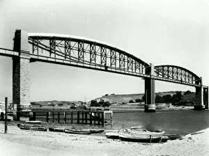 Plymouth Collection: Royal Albert Bridge, 1939