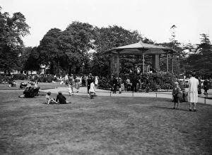 Royal Pump Room Gardens, Leamington Spa, c.1927