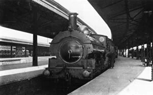 Saddletank Gallery: Saddletank Locomotive at Taunton Station