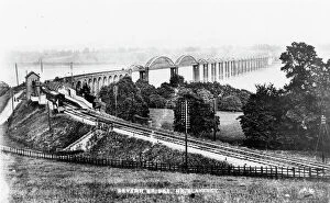 Severn Railway Bridge Collection: Severn Bridge Station, Gloucestershire, c. 1910