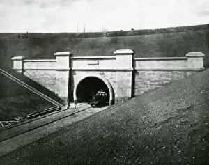Severn Collection: The Severn Tunnel, c1886