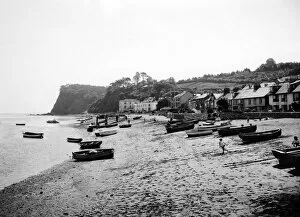 Devon Gallery: Shaldon Beach, Devon, August 1937