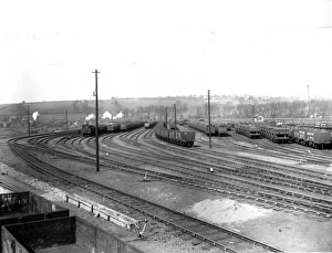 Newport Docks Collection: Sidings at Newport Docks