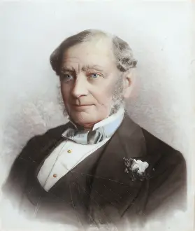 Victorian Prints: Sir Daniel Gooch, about 1865