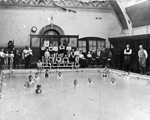 Bath Collection: Small Swimming Bath, c1905