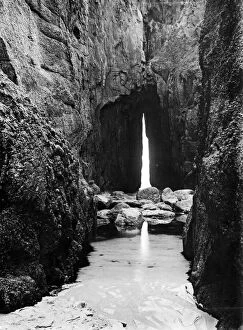 Images Dated 10th February 2021: Song of the Sea Cave, Nanjizel, Cornwall, c. 1950