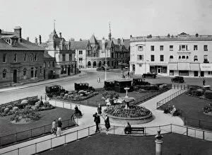 1930s Collection: The Square, Barnstaple, September 1934