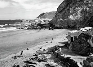 Cornwall Prints: St Agnes Beach, Cornwall