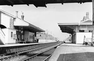 Welsh Stations Gallery: St Clears Station, Wales, July 1958