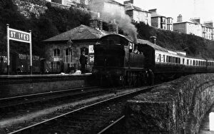 Cornwall Collection: St Ives Station, Cornwall, c.1930s