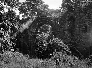 Cheshire Gallery: St Johns Ruins, Chester, Cheshire, June 1925