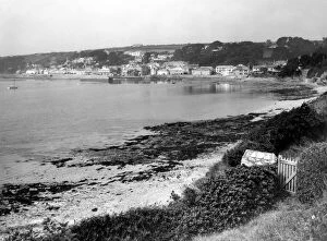 St Mawes Gallery: St Mawes from across the bay, September 1930