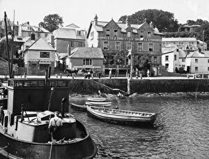 St Mawes Harbour, Cornwall, July 1934
