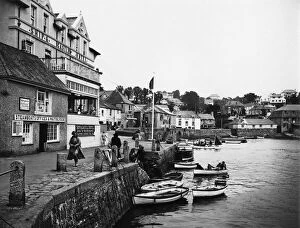Harbour Gallery: St Mawes Harbour, Cornwall, September 1937